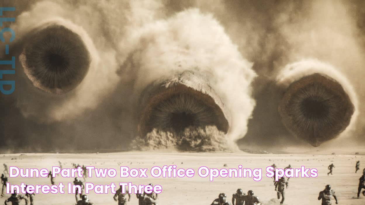 'Dune Part Two' box office opening sparks interest in 'Part Three'