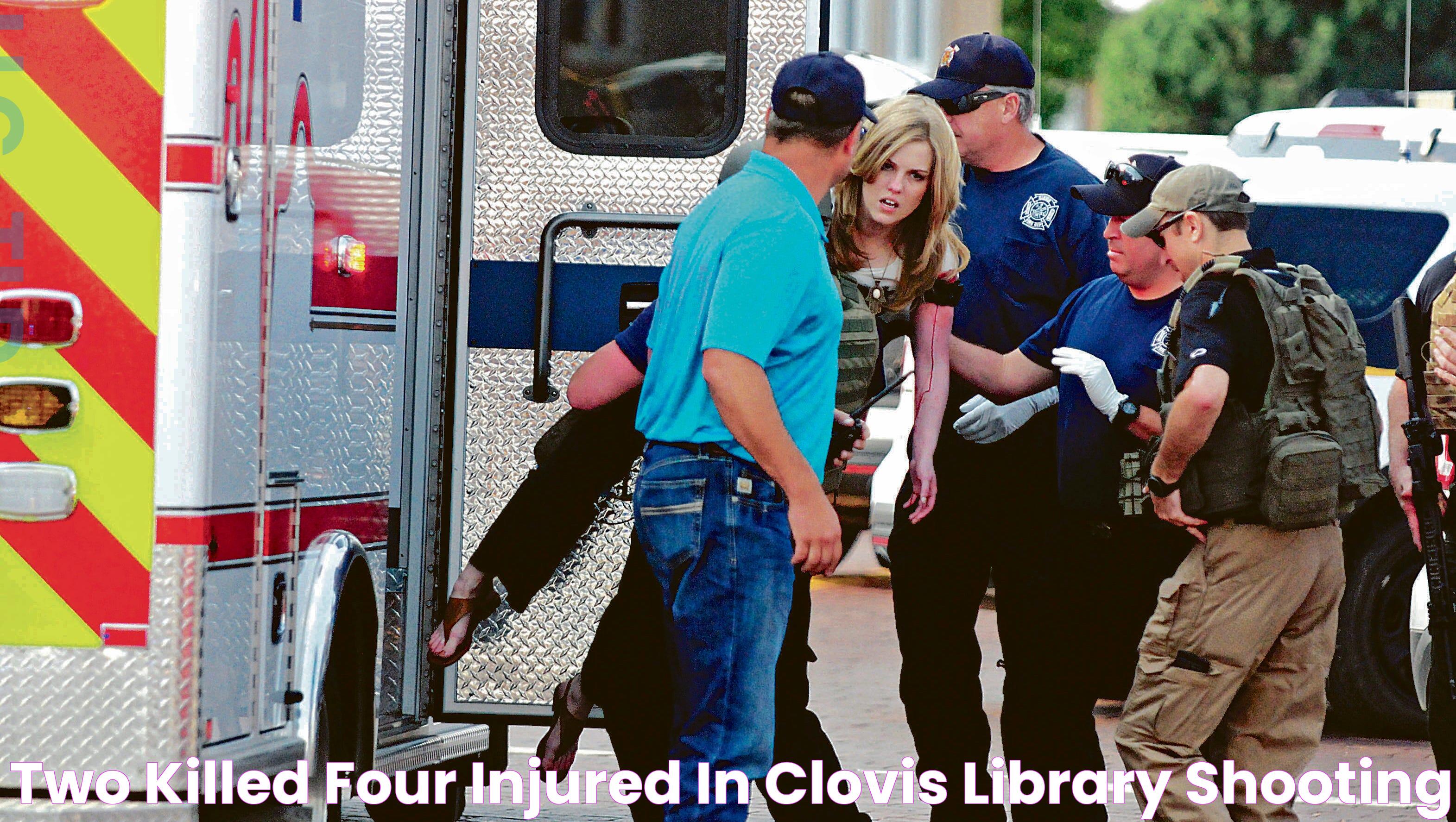 Two killed, four injured in Clovis library shooting