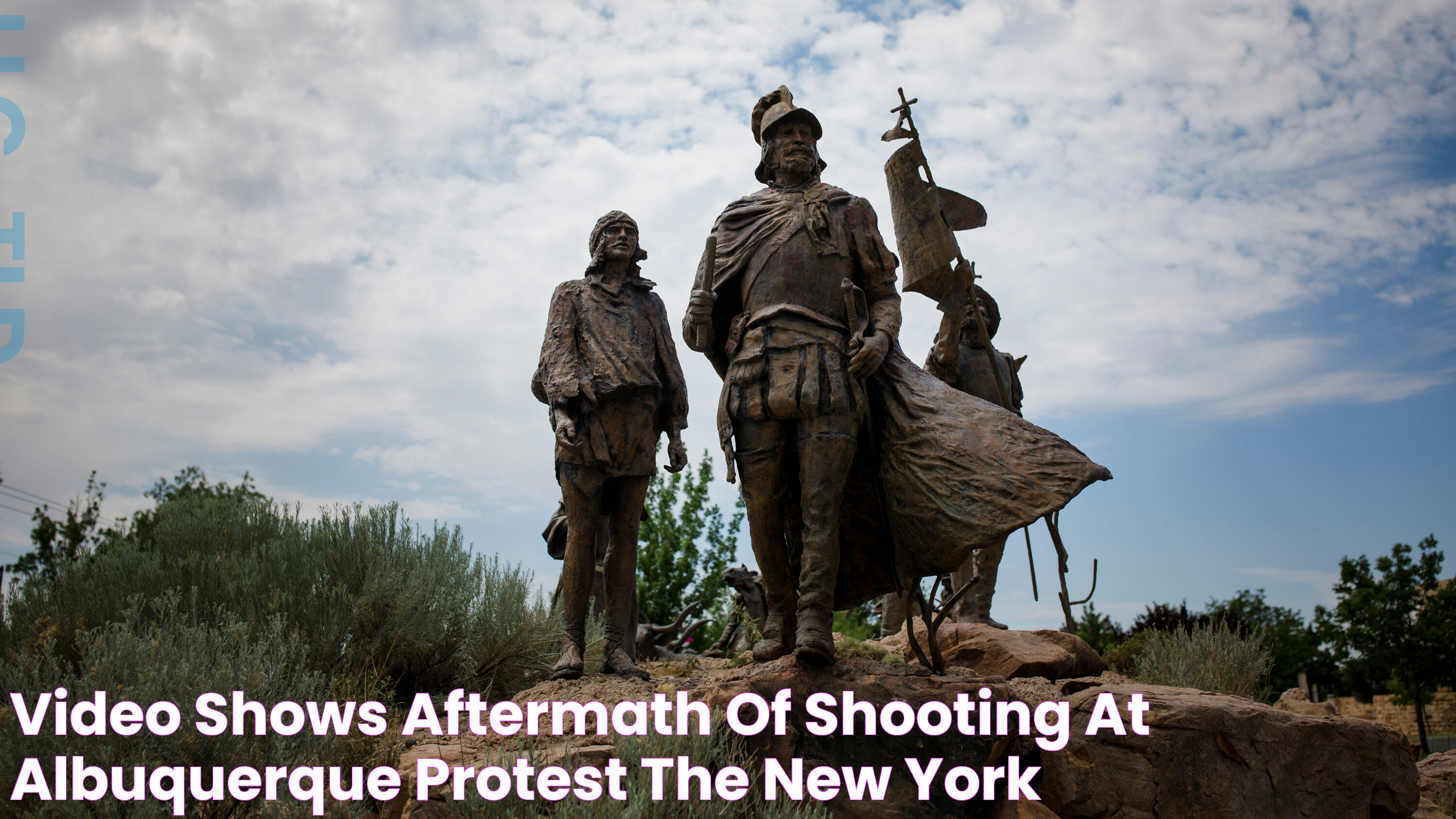 Video Shows Aftermath of Shooting at Albuquerque Protest The New York